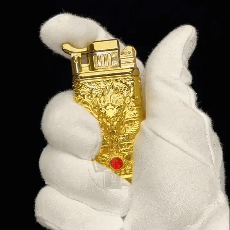 Gemstone Dragon Torch